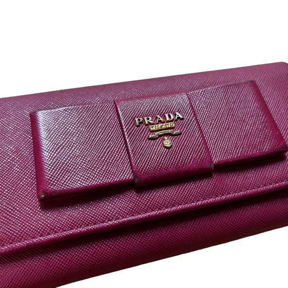 Prada Saffiano Long Wallet - Picture 2 of 11